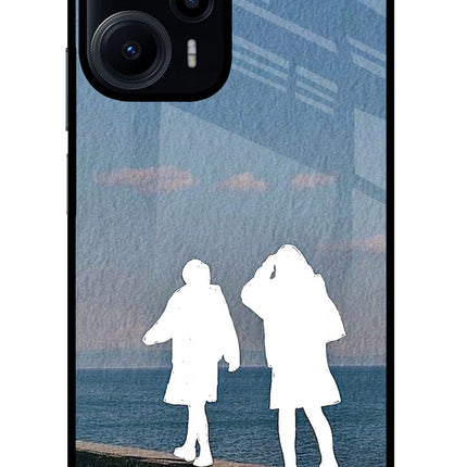 Coastal Dream Poco F5 5G Glass Case