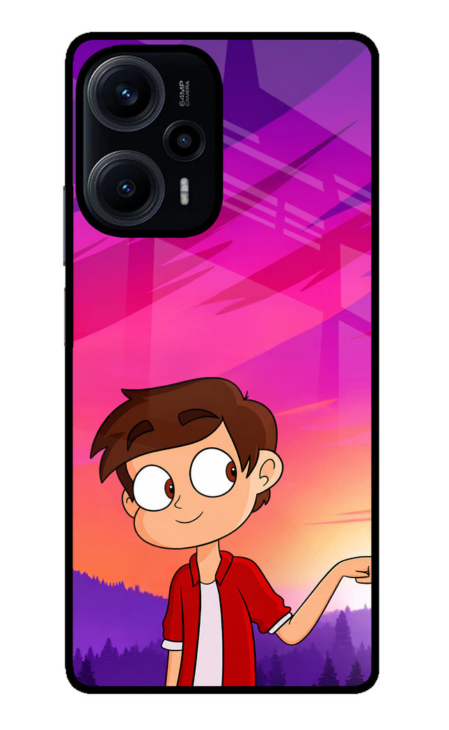Marco Sunset Poco F5 5G Glass Case