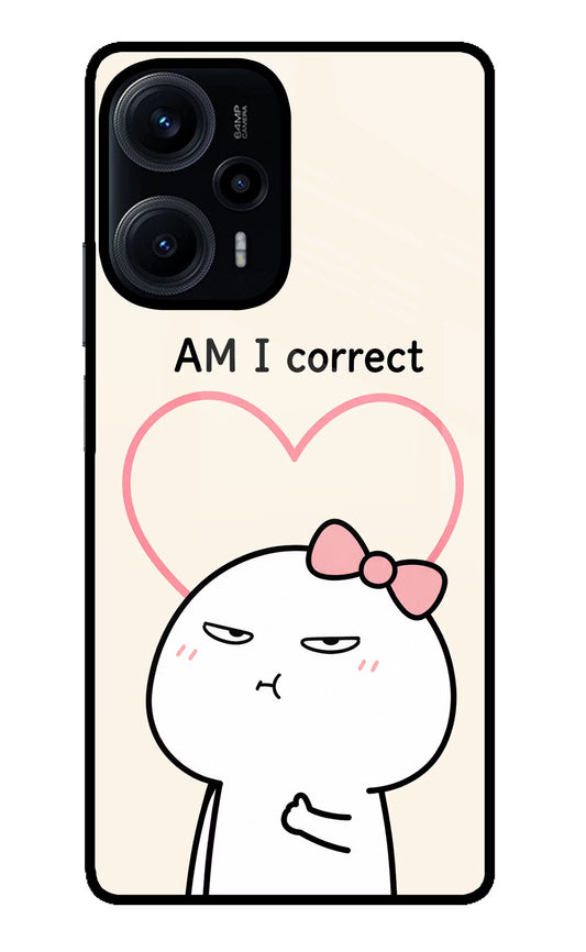 Always Right Poco F5 5G Glass Case