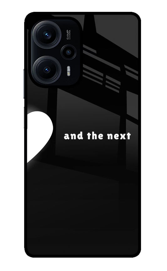 Next World Poco F5 5G Glass Case
