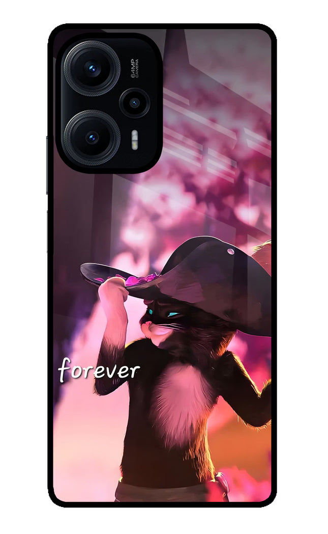 Forever Cat Poco F5 5G Glass Case