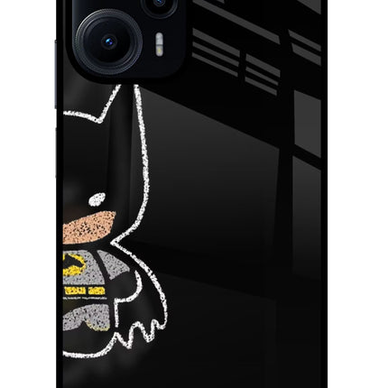 Bat Kitty Poco F5 5G Glass Case