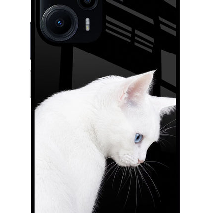 Snow Gaze Poco F5 5G Glass Case