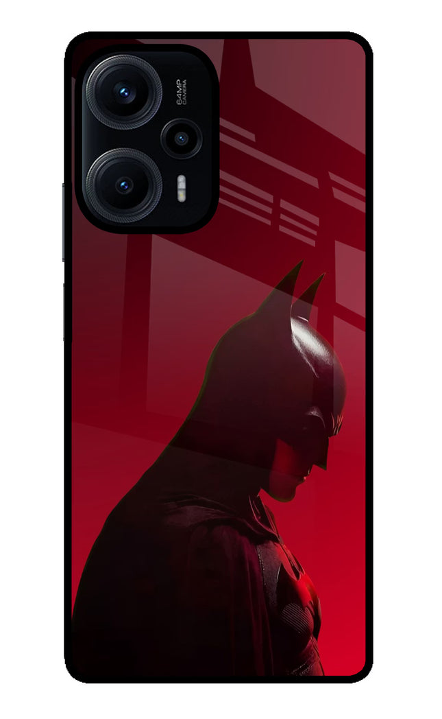 Dark Knight Poco F5 5G Glass Case