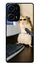 Hacker Hamster Poco F5 5G Glass Case