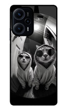 Hood Cats Poco F5 5G Glass Case