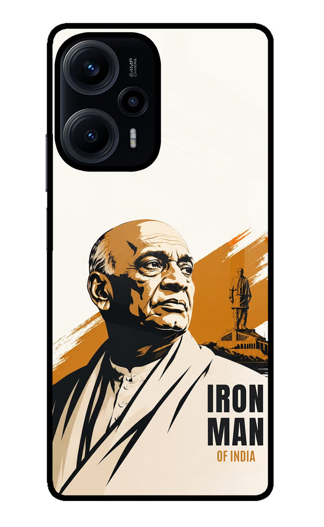 Chandrashekhar Azad Fearless Poco F5 5G Glass Case