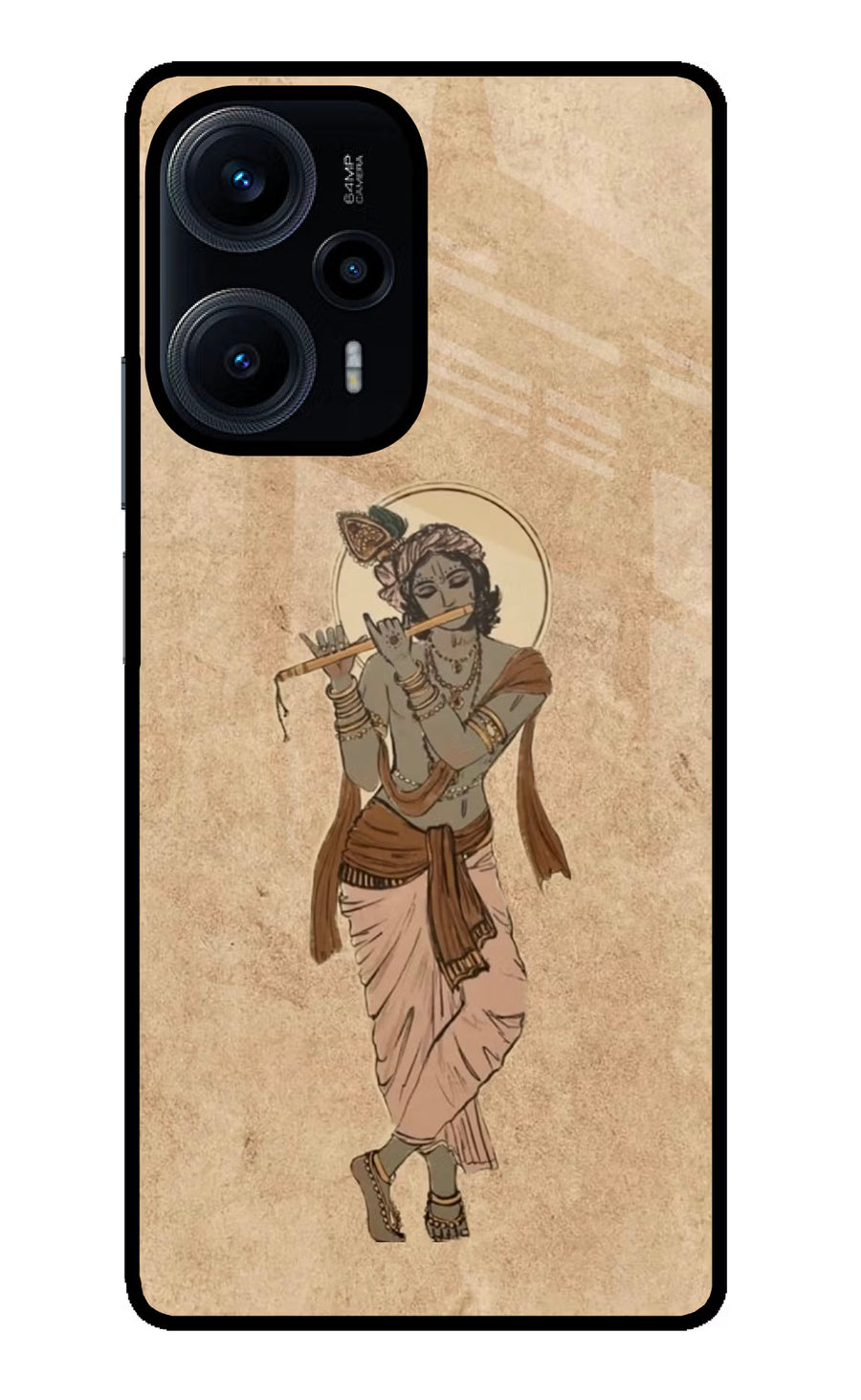 Krishna Poco F5 5G Back Cover, Glass case
