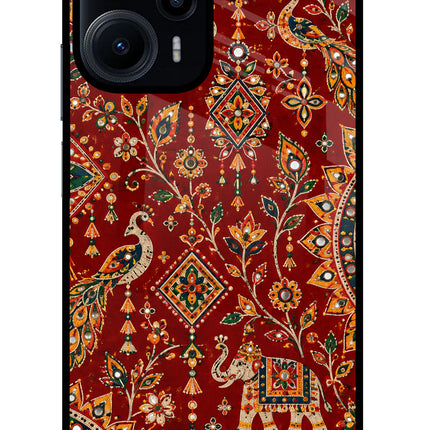 Laal Riwaaz Poco F5 5G Glass Case
