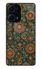 Green Pataka Poco F5 5G Glass Case