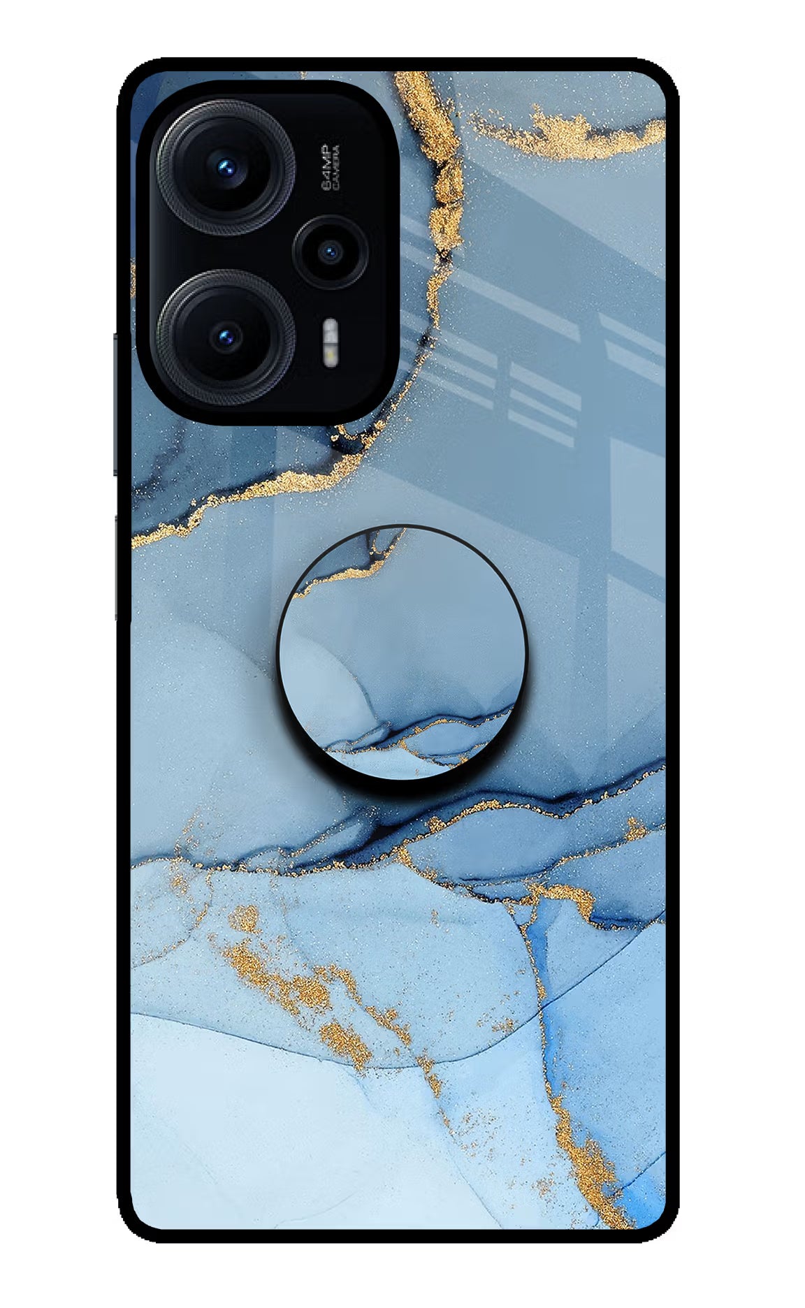 Blue Marble Poco F5 5G Pop Case by Casekaro