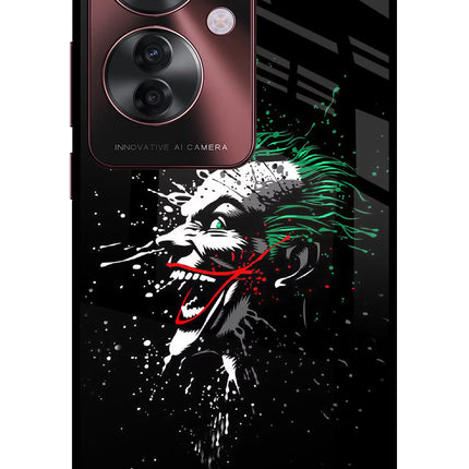 Joker Oppo F25 Pro 5G Glass Case Back Cover by Casekaro