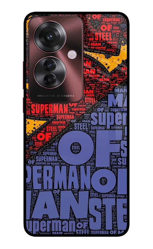 Superman Oppo F25 Pro 5G Glass Case