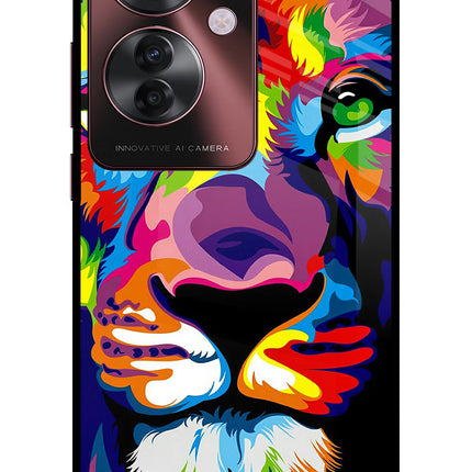 Lion Oppo F25 Pro 5G Glass Case