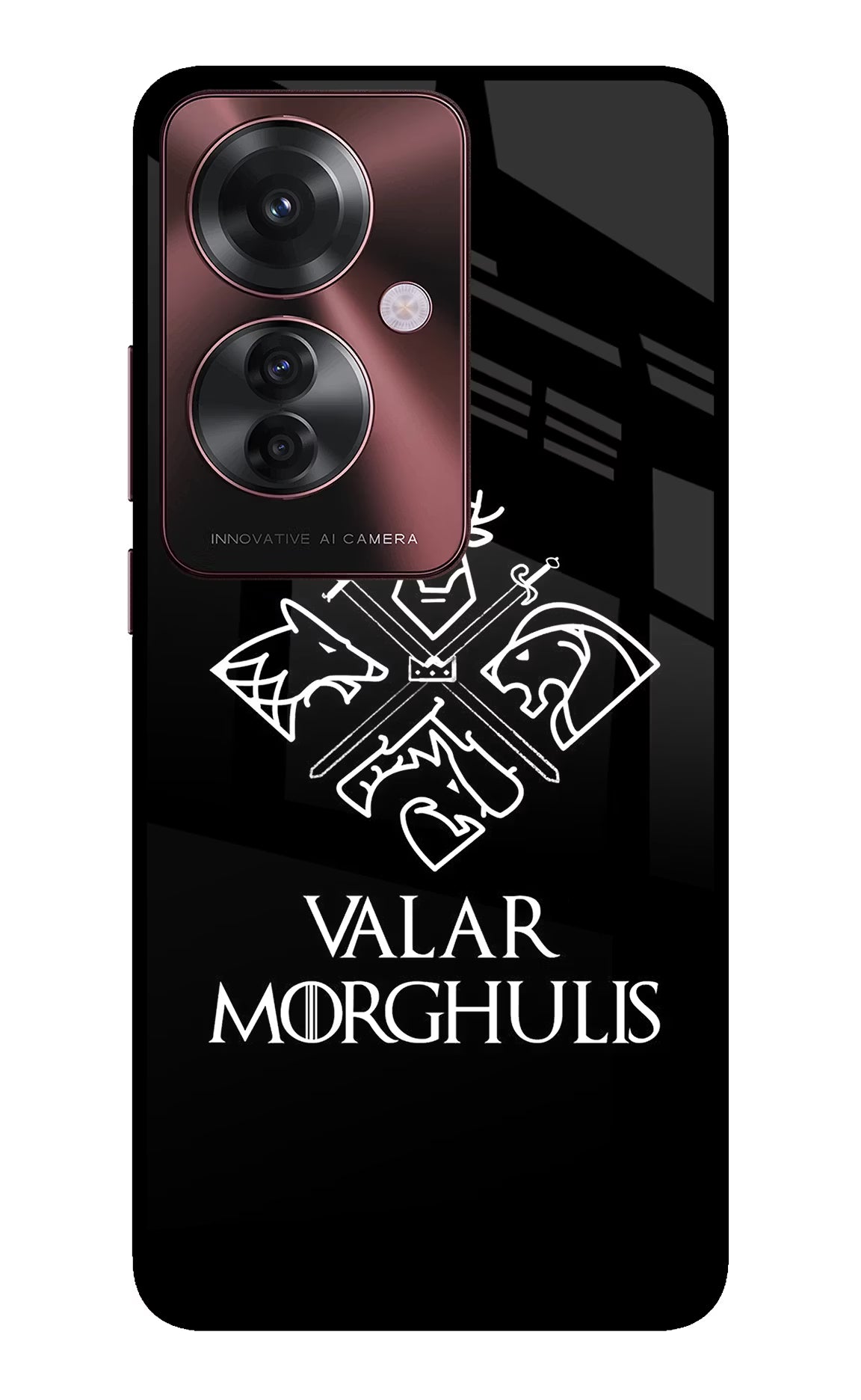 Valar Morghulis | Game Of Thrones Oppo F25 Pro 5G Glass Case