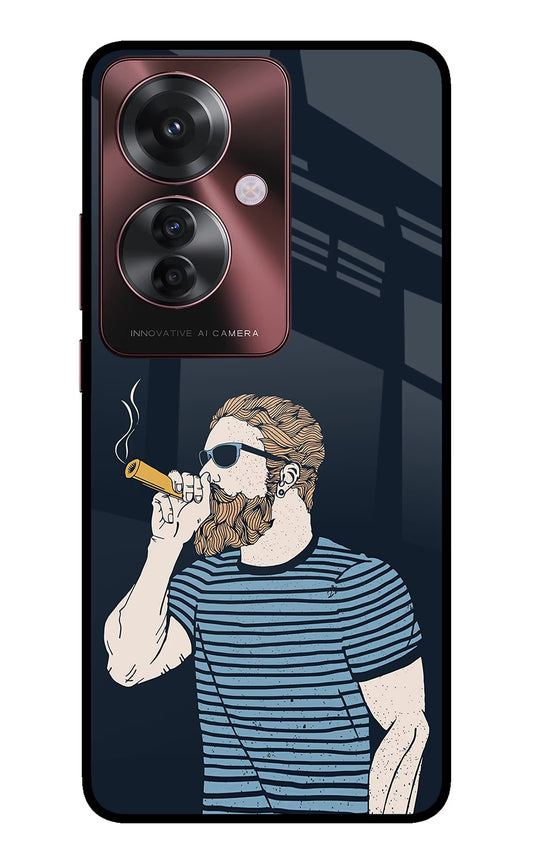 Smoking Oppo F25 Pro 5G Glass Case