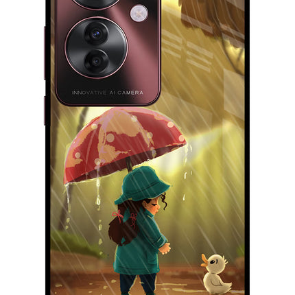 Rainy Day Oppo F25 Pro 5G Glass Case