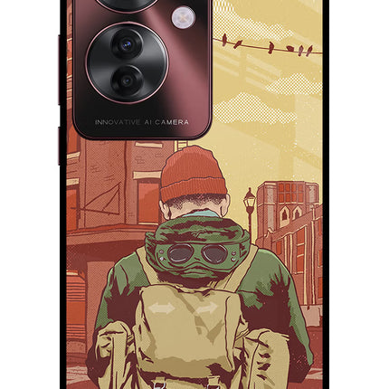 Adventurous Oppo F25 Pro 5G Glass Case