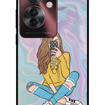 Selfie Girl Oppo F25 Pro 5G Glass Case