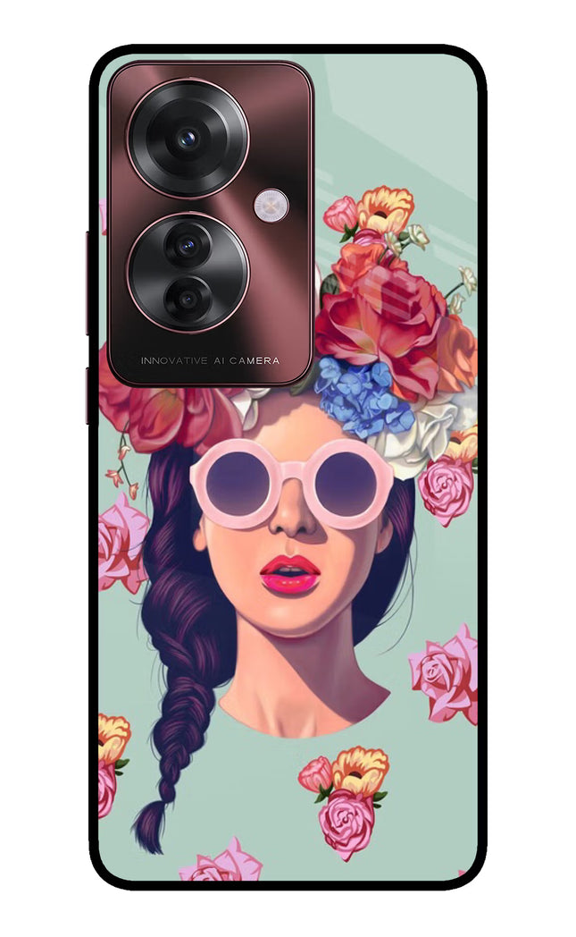 Pretty Girl Oppo F25 Pro 5G Glass Case