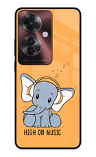 High On Music Oppo F25 Pro 5G Glass Case
