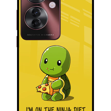 I'm on Ninja Diet Oppo F25 Pro 5G Glass Case