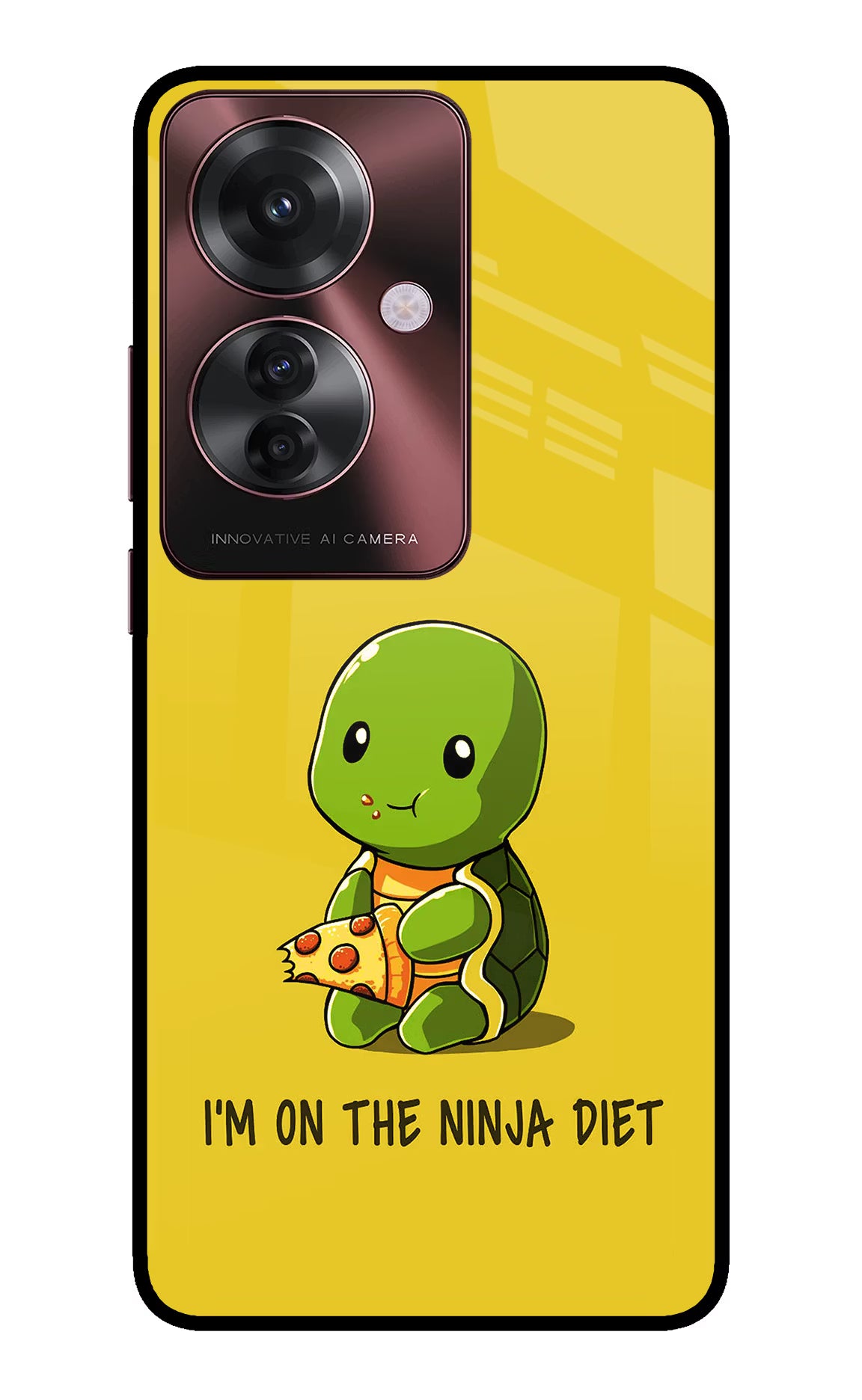 I'm on Ninja Diet Oppo F25 Pro 5G Glass Case