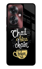 Chai Bina Chain Kaha Re Oppo F25 Pro 5G Glass Case