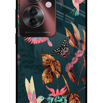 Birds Oppo F25 Pro 5G Glass Case