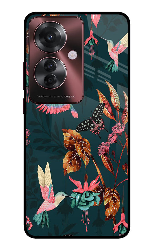 Birds Oppo F25 Pro 5G Glass Case