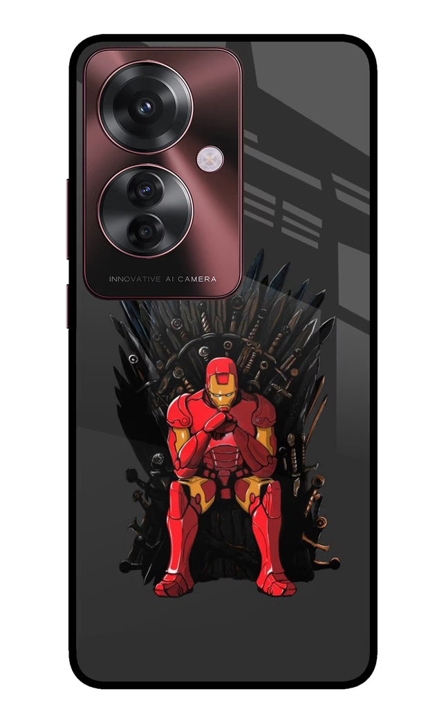 Ironman Throne Oppo F25 Pro 5G Glass Case
