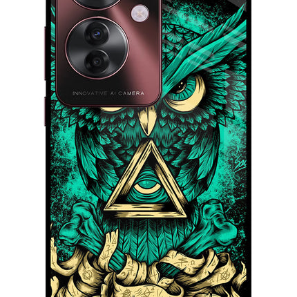 Green Owl Oppo F25 Pro 5G Glass Case