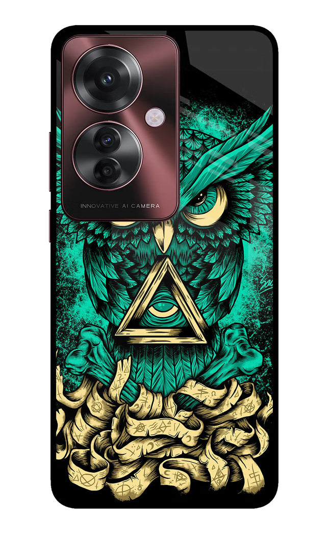 Green Owl Oppo F25 Pro 5G Glass Case