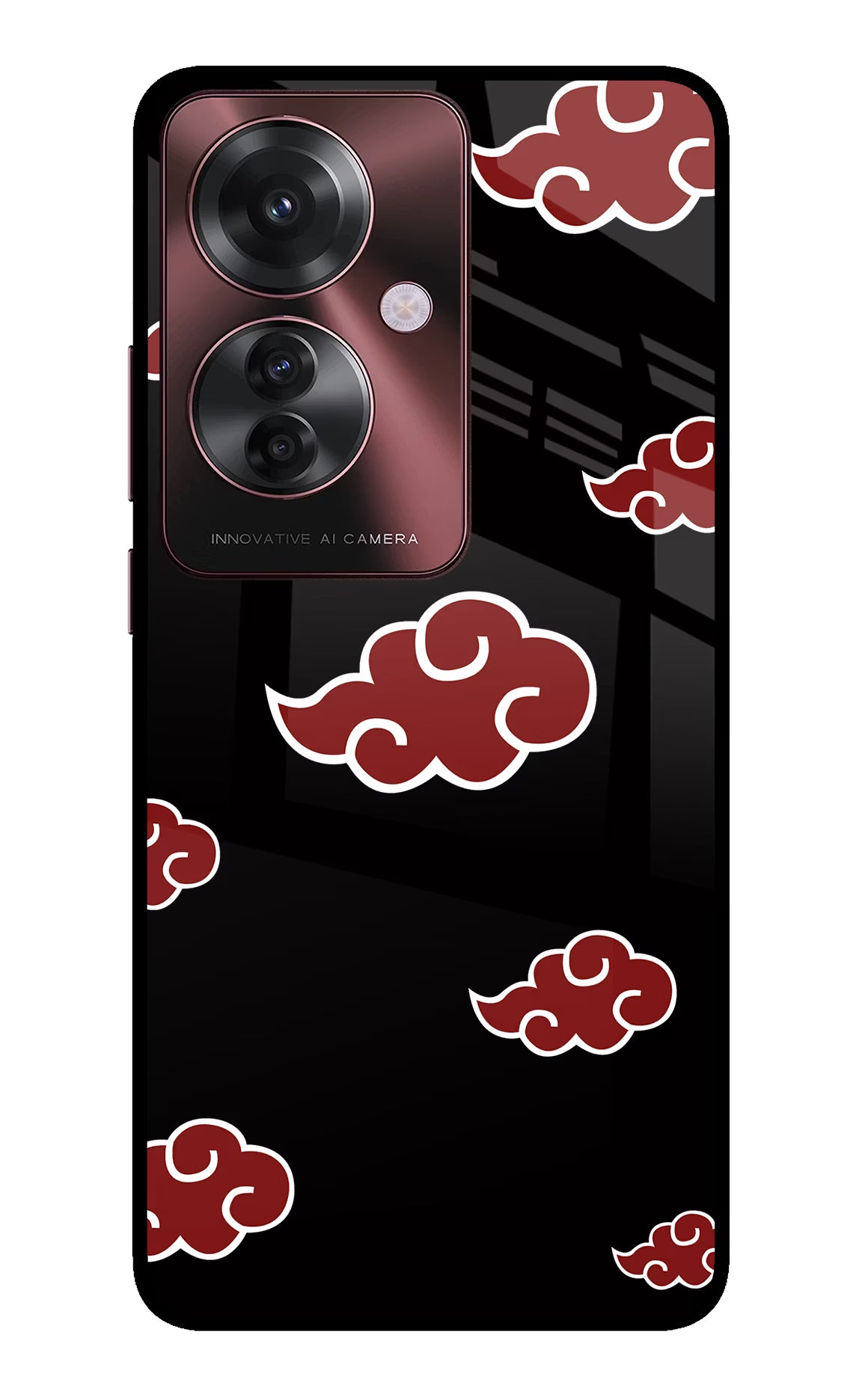 Akatsuki Oppo F25 Pro 5G Glass Case Back Cover by Casekaro
