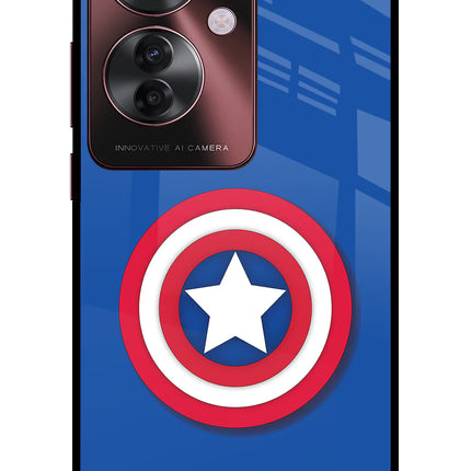 Shield Oppo F25 Pro 5G Glass Case Back Cover by Casekaro