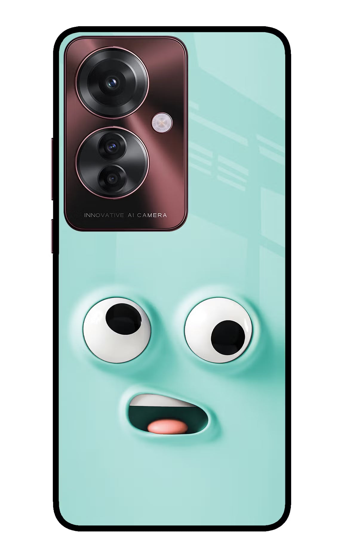Funny Cartoon Oppo F25 Pro 5G Glass Case
