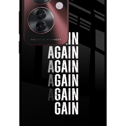 Again Again Gain Oppo F25 Pro 5G Glass Case
