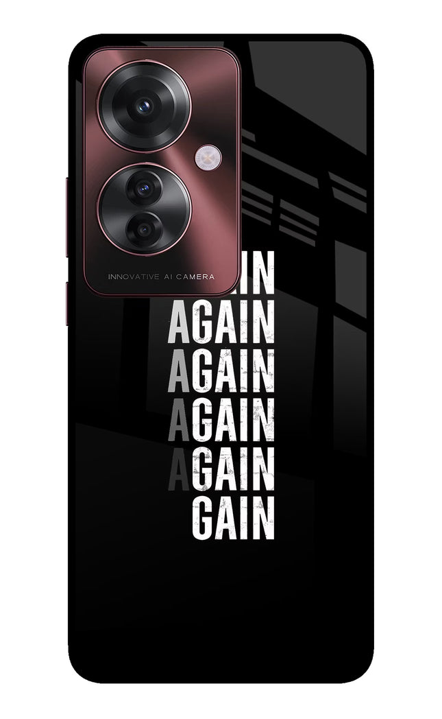 Again Again Gain Oppo F25 Pro 5G Glass Case