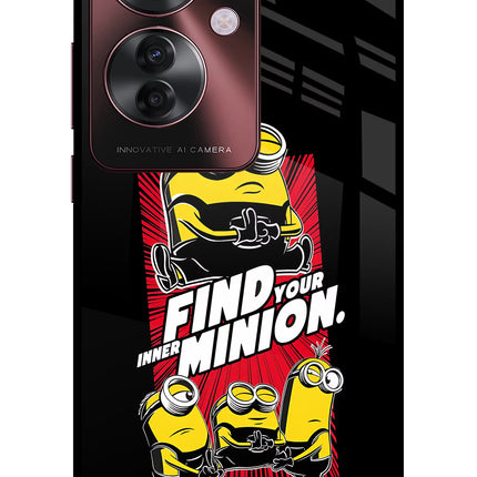 Find your inner Minion Oppo F25 Pro 5G Glass Case