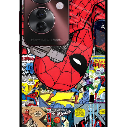 Spider Man Oppo F25 Pro 5G Glass Case