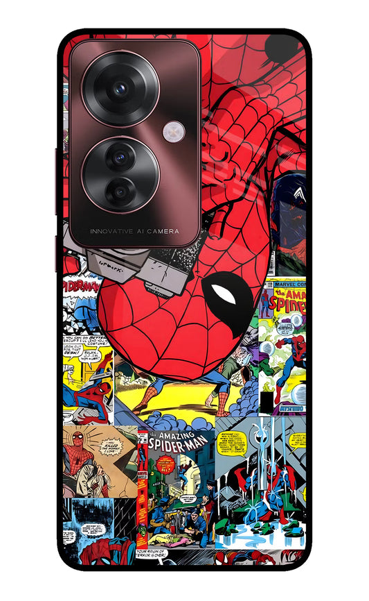 Spider Man Oppo F25 Pro 5G Glass Case