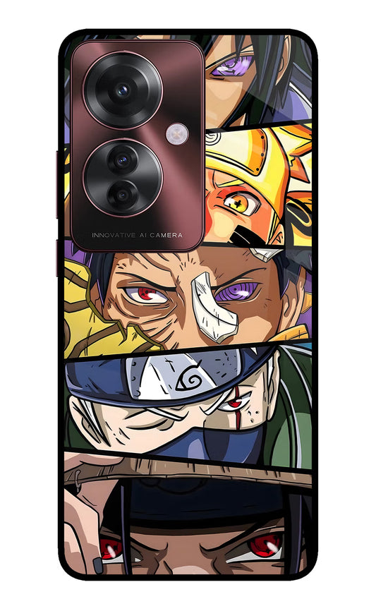 Naruto Character Oppo F25 Pro 5G Glass Case