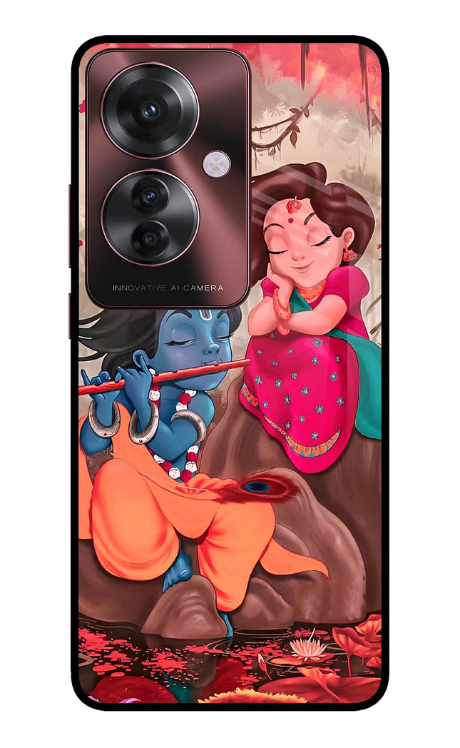 Radhe Krishna Oppo F25 Pro 5G Glass Case