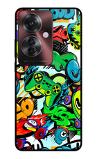 Game Doodle Oppo F25 Pro 5G Glass Case