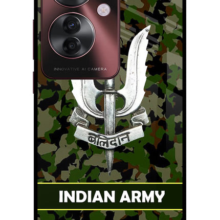 Balidan Indian Logo Oppo F25 Pro 5G Glass Case