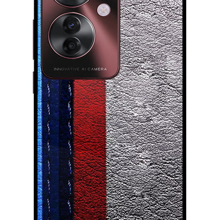 BMW Stripes Oppo F25 Pro 5G Glass Case