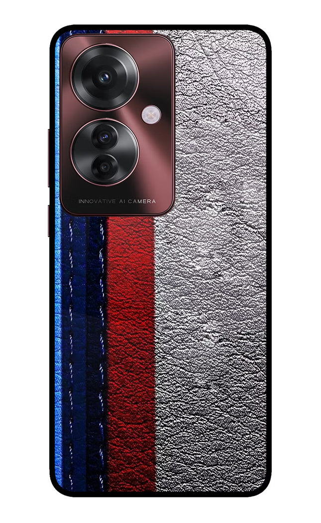 BMW Stripes Oppo F25 Pro 5G Glass Case
