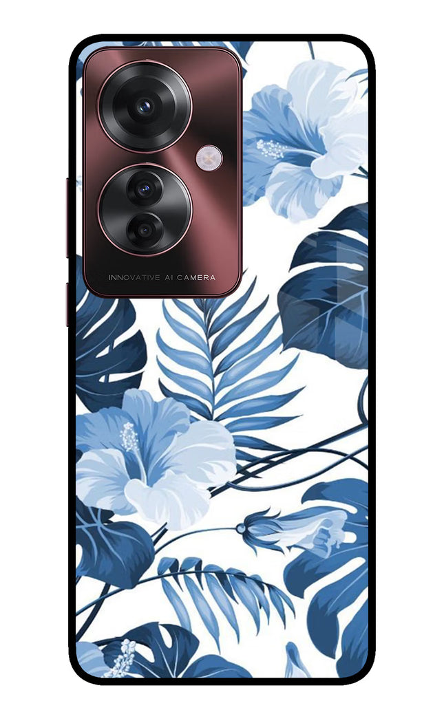 Fabric Art Oppo F25 Pro 5G Glass Case