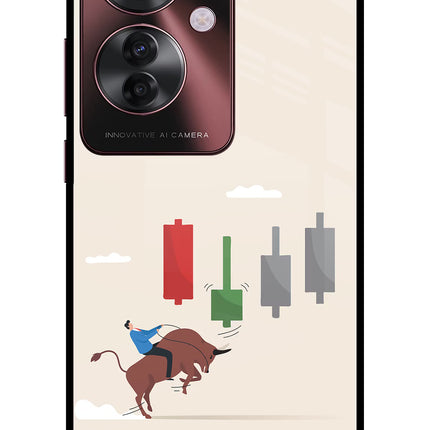 Bull Trading Momentum Oppo F25 Pro 5G Glass Case