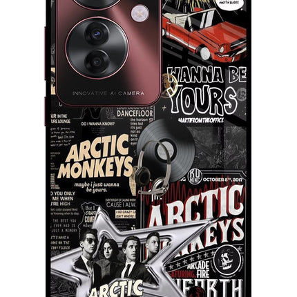 Arctic Monkeys Oppo F25 Pro 5G Glass Case